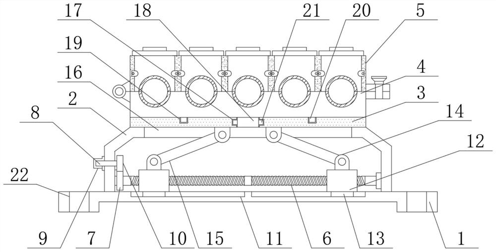 Assembly type indoor cable and wire mounting structure