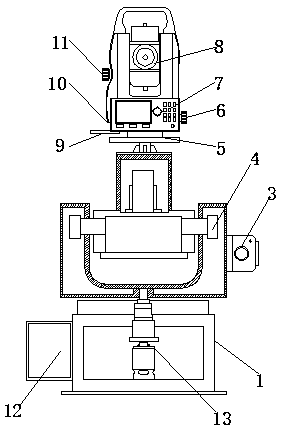 Building displacement monitoring device