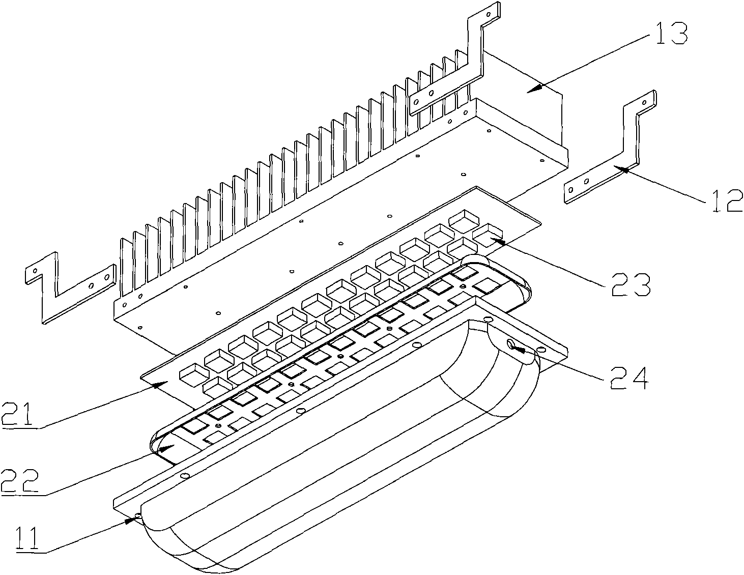 Novel LED streetlamp