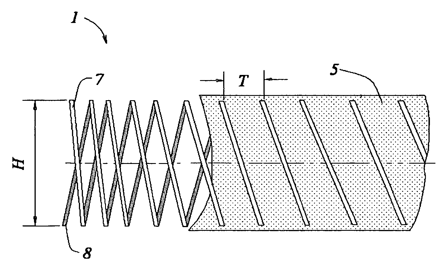 Distributed impedance sensor