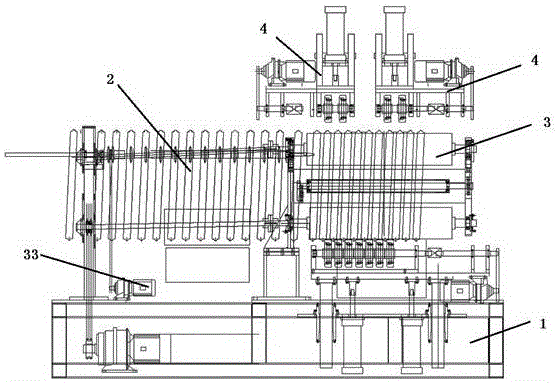 Manufacturing equipment for reinforced metal spiral bellows