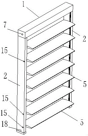 A kind of folding type building external sunshade system window