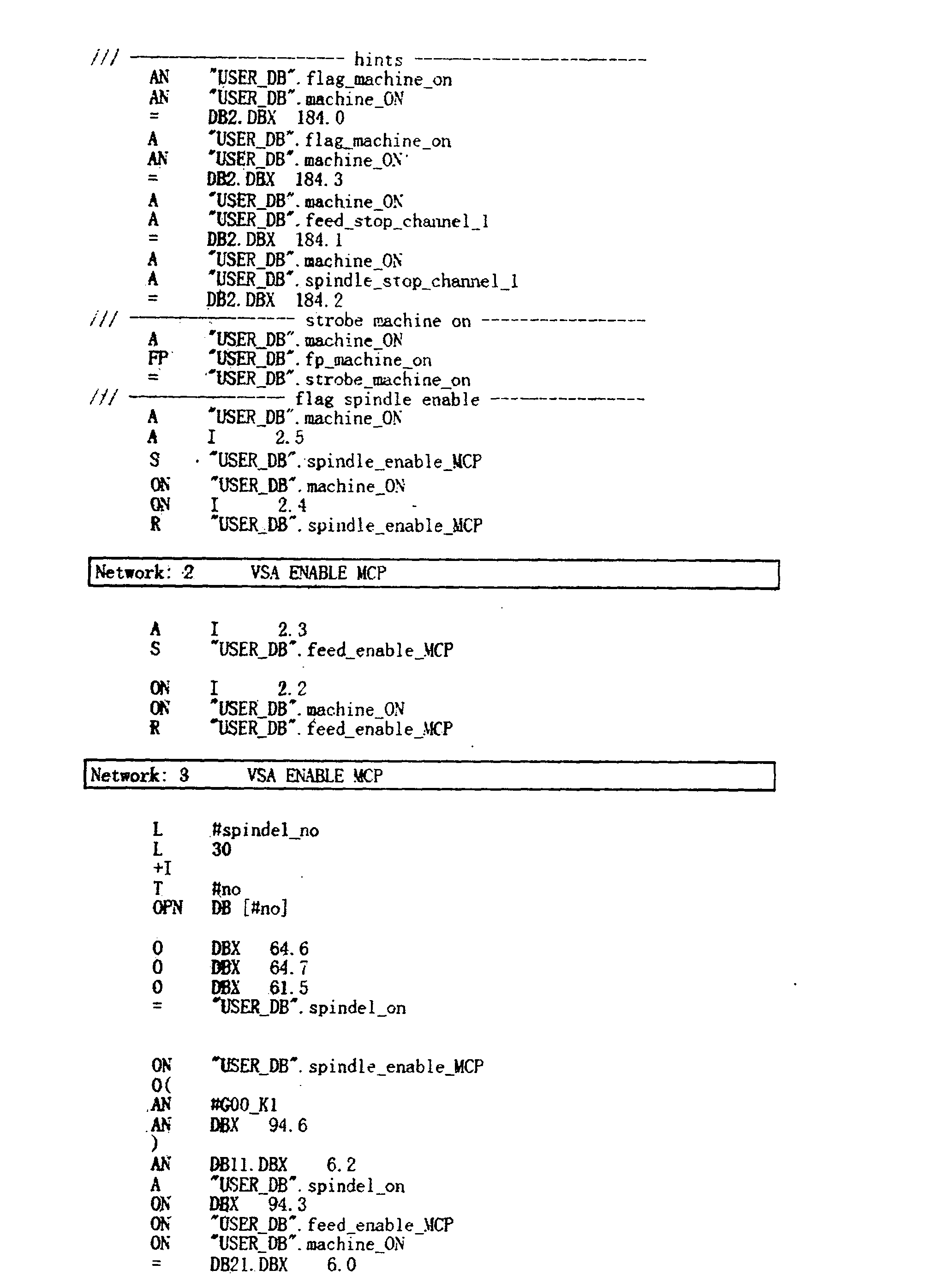 Control program modularization system for numerical control machine