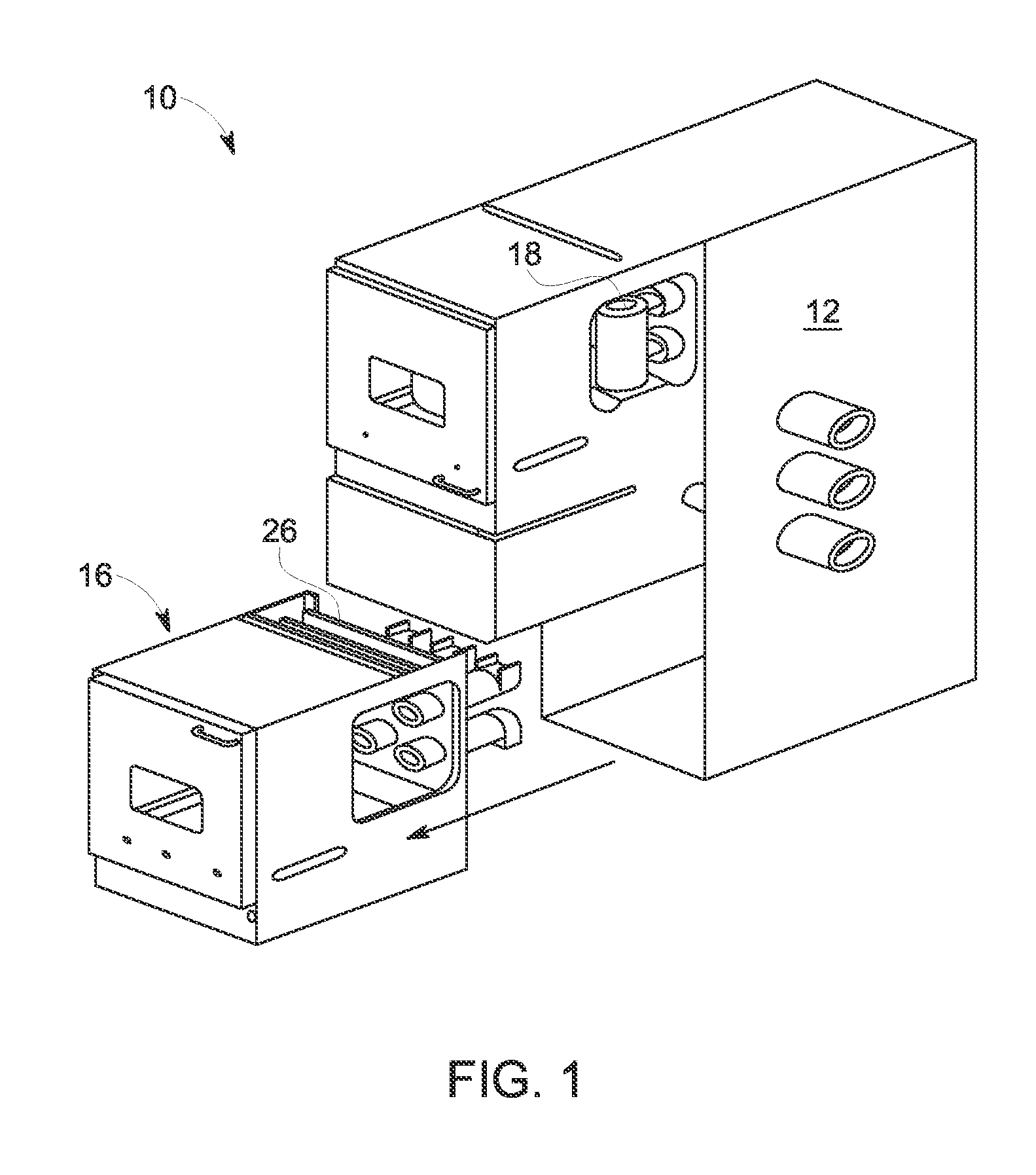 Modular switchgear connection and method of electrically connecting a modular compartment to a switchgear assembly