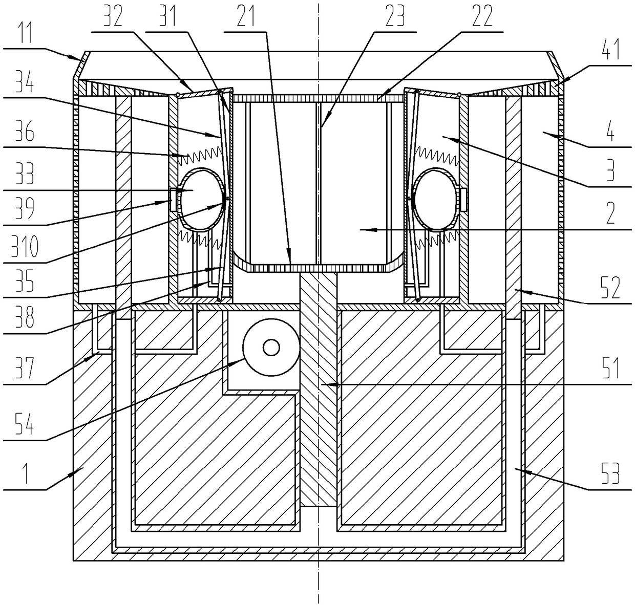 Rice planting device