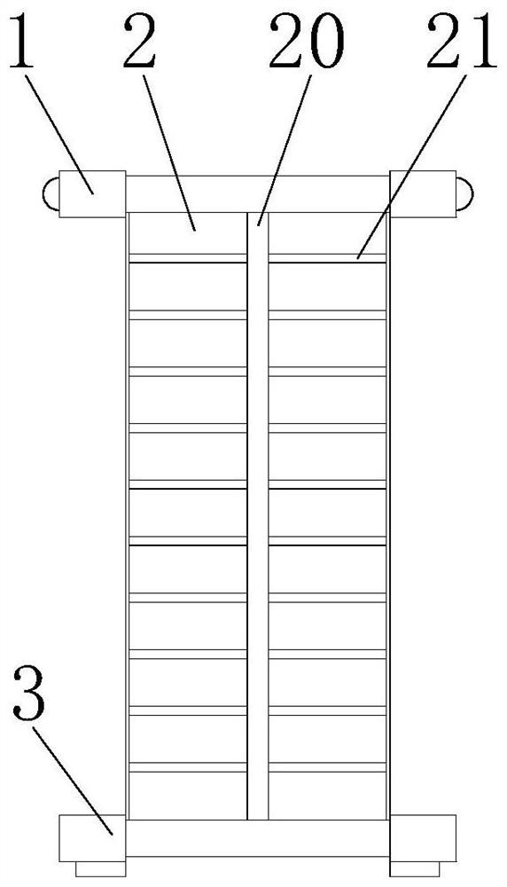 Foldable self-cleaning full-length mirror