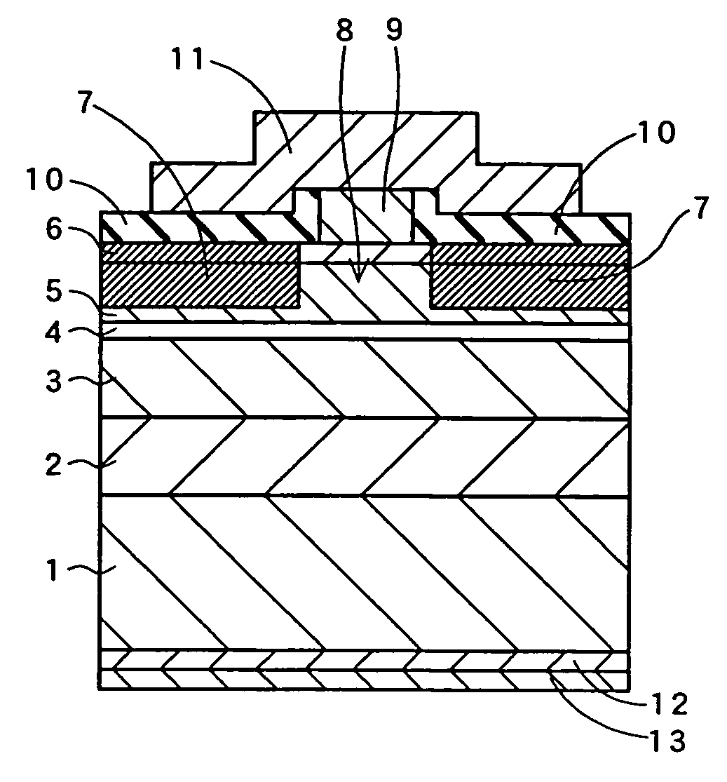 Nitride semiconductor laser element