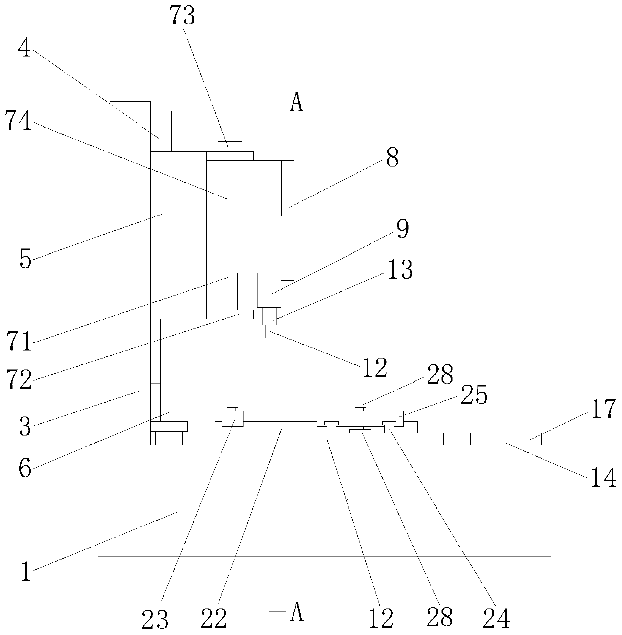 Testing tool for testing mainboard on water treatment equipment