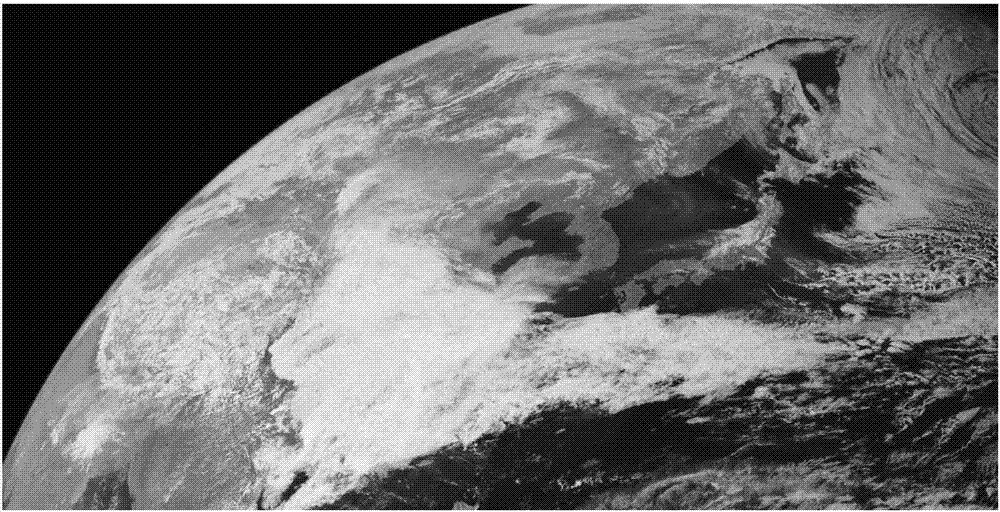 Real-time wide-area synchronous satellite monitoring method and system for mountain fire of power grid