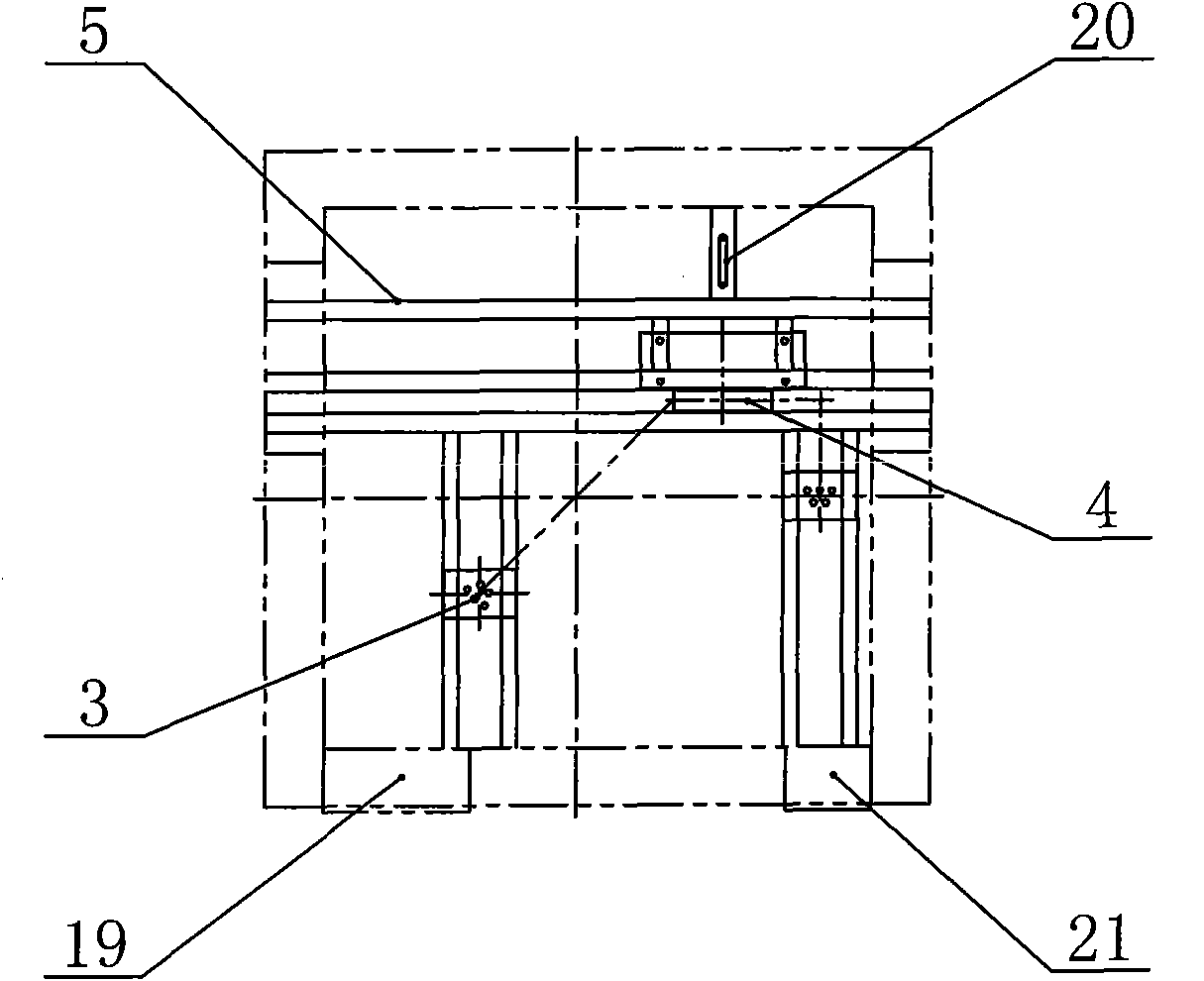 Machine room-less right-angle opening sightseeing elevator