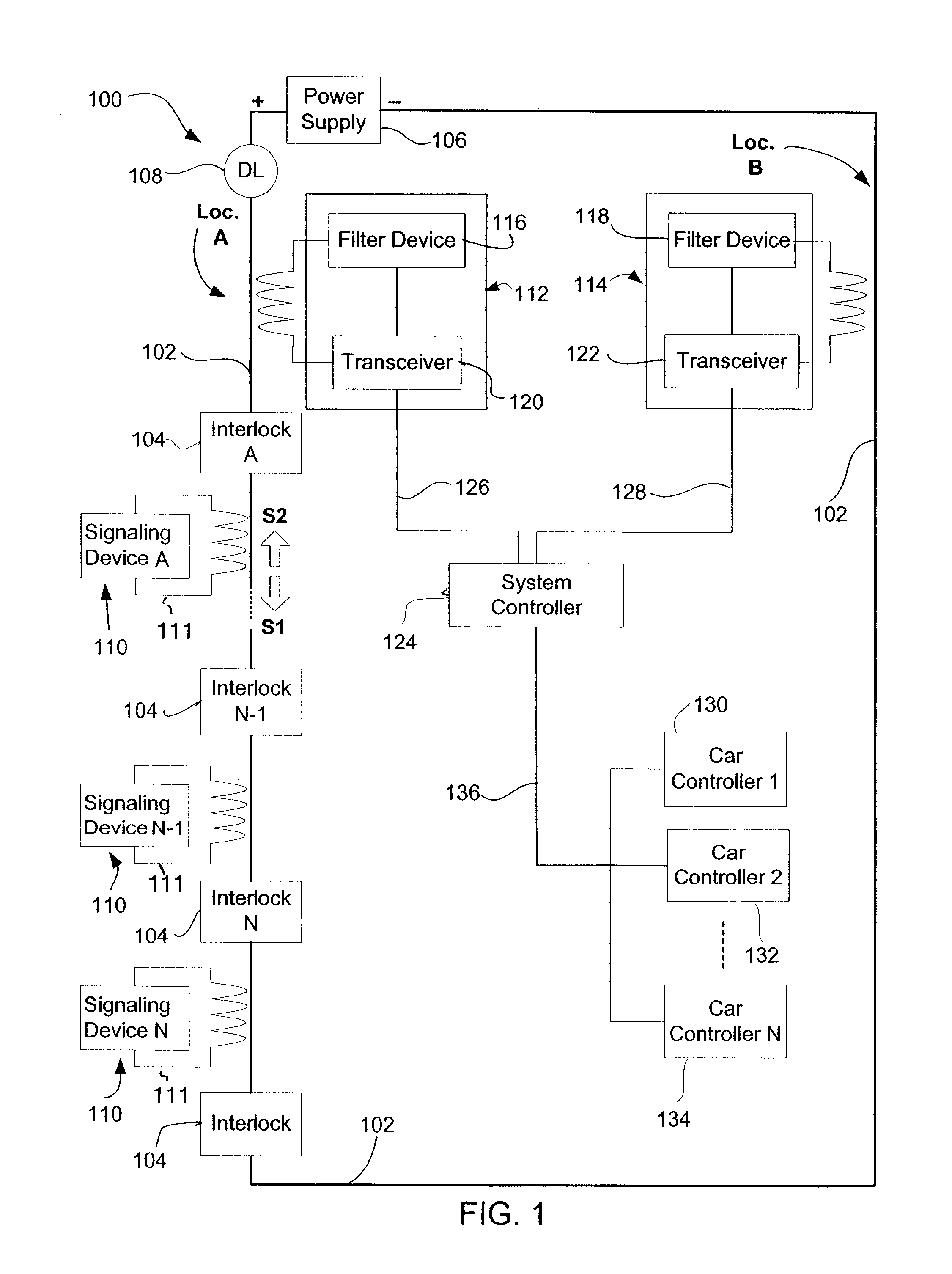 Interlock wiring communication system for elevators