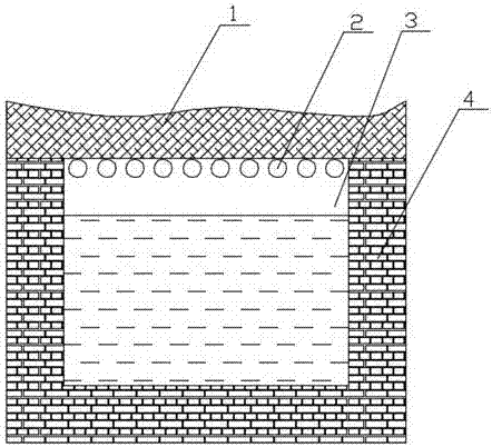 Heating and heat preservation method of aluminum alloy melt