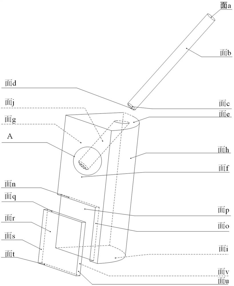 Surface heat transfer coefficient method of metal additive formed parts based on heat flow coupling simulation