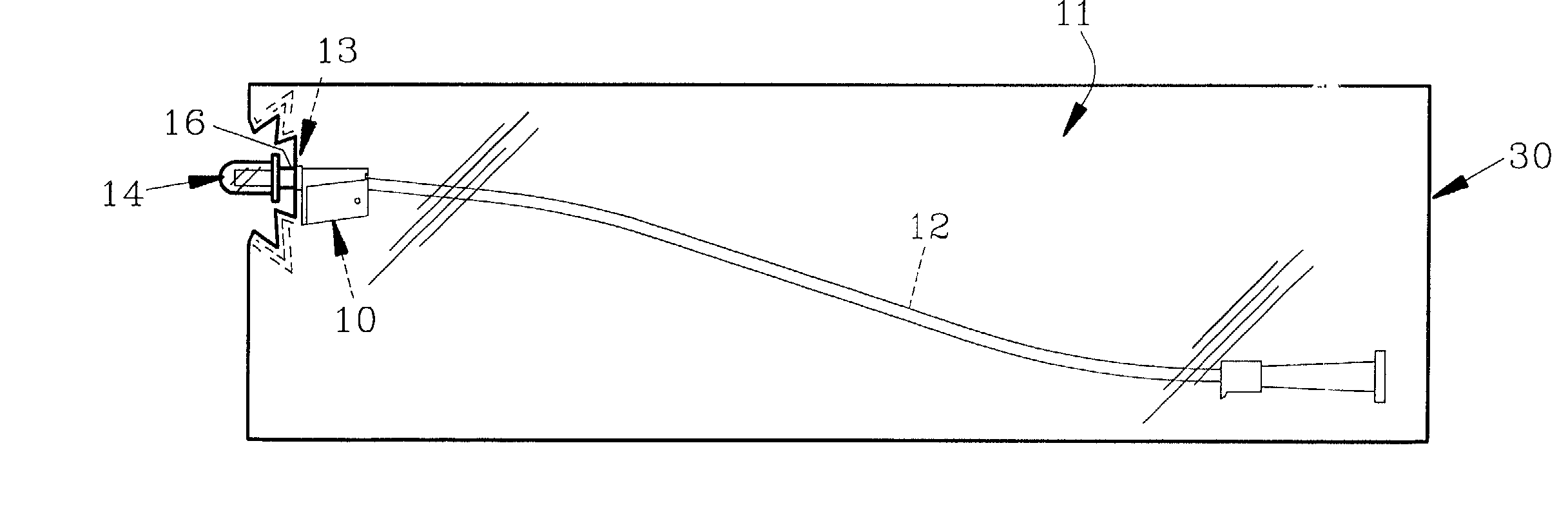 Catheter movement control device and method