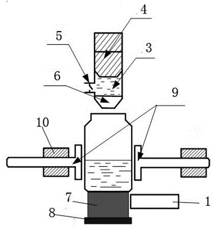 A high-precision seamless dripping CNC glue filling device