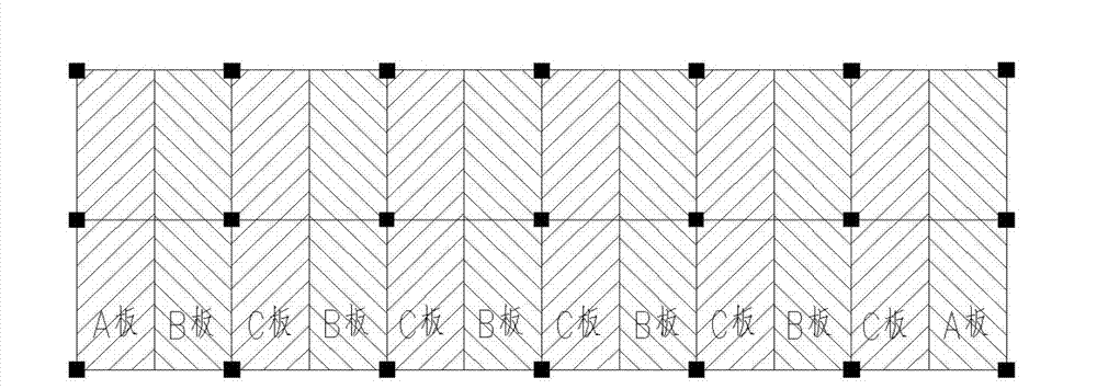 Multi-high-layer assembly type steel structure frame-center supporting system