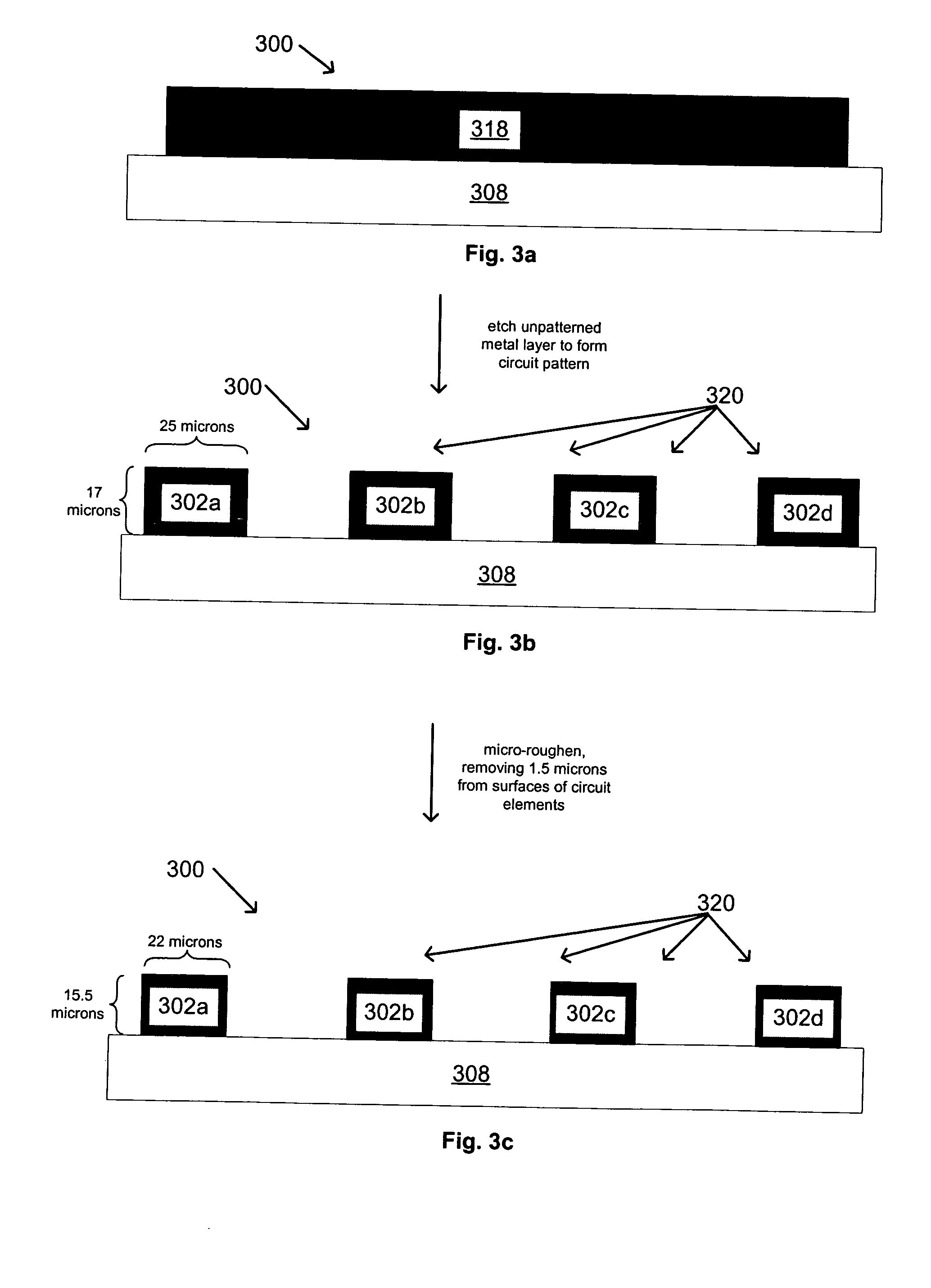 Method for micro-roughening treatment of copper and mixed-metal circuitry