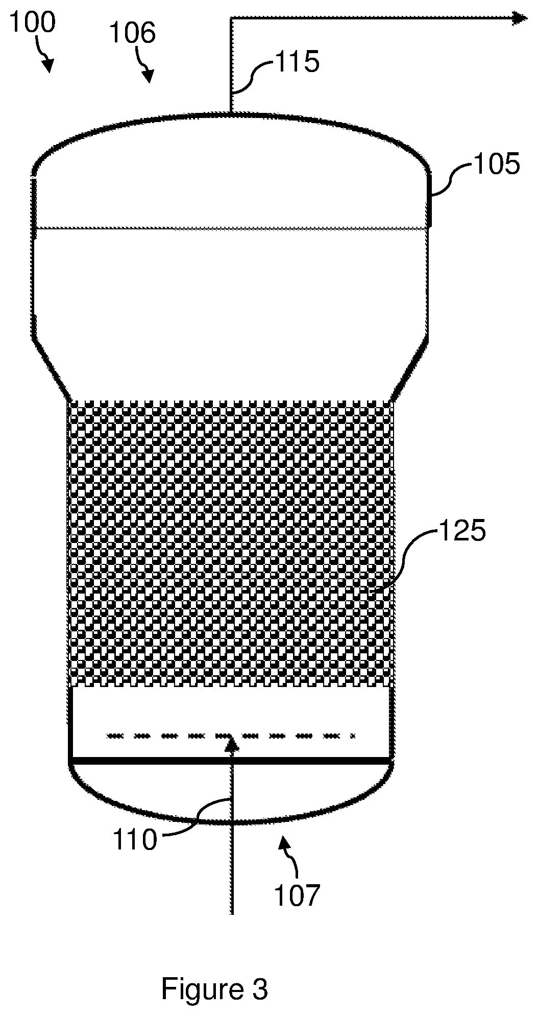 Method for converting a gas comprising carbon monoxide into methane by means of a catalytic material containing praseodymium and nickel on alumina