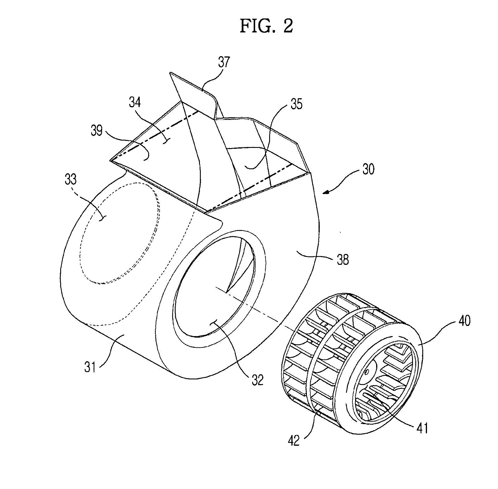 Blower and air conditioner having the same