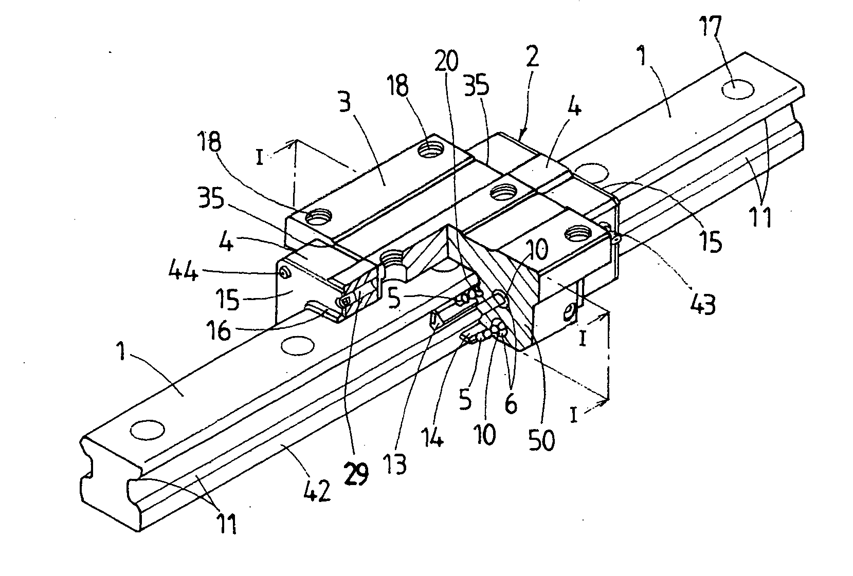 Linear motion guide unit