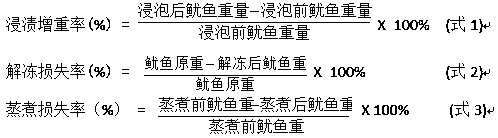 Phosphorus-free squid water-retaining agent and application thereof