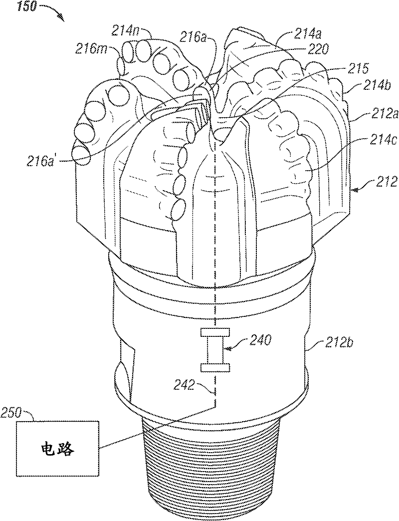 Drill bit with weight and torque sensors