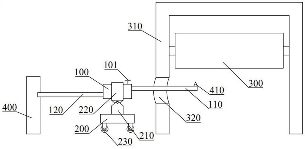 Roller curvature measuring device