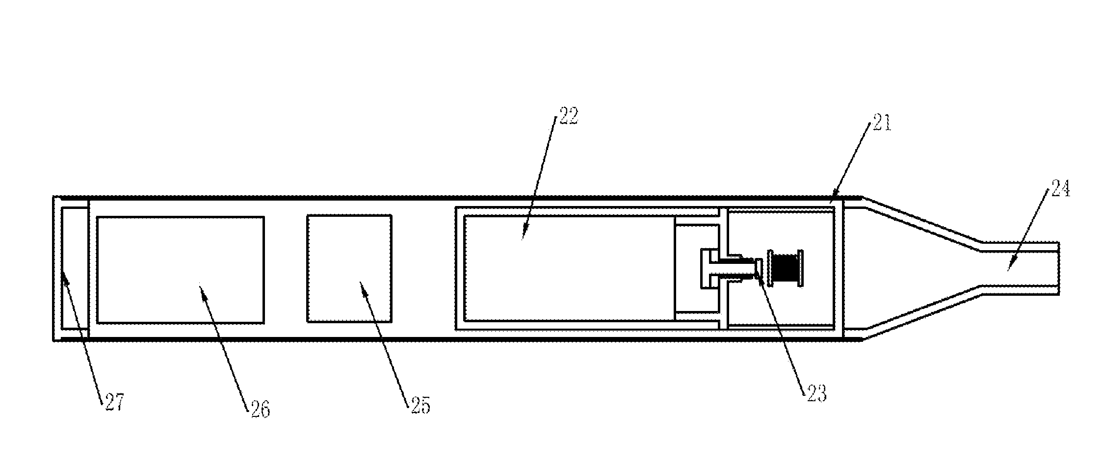 Simulated cigarette