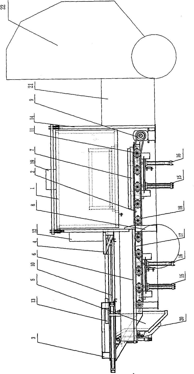 Microwave heating device for fast repairing asphalt pavement