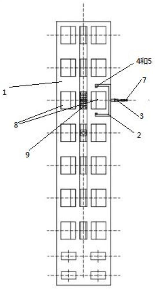 Steel coil width and temperature measuring device on walking beam and working method thereof