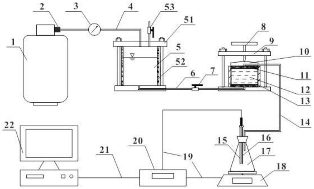 A device and method for collecting and testing solidified sludge exudate