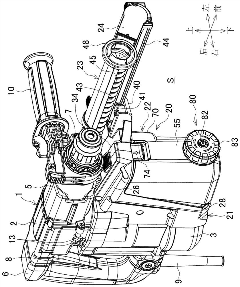 Dust collectors and power tools for power tools