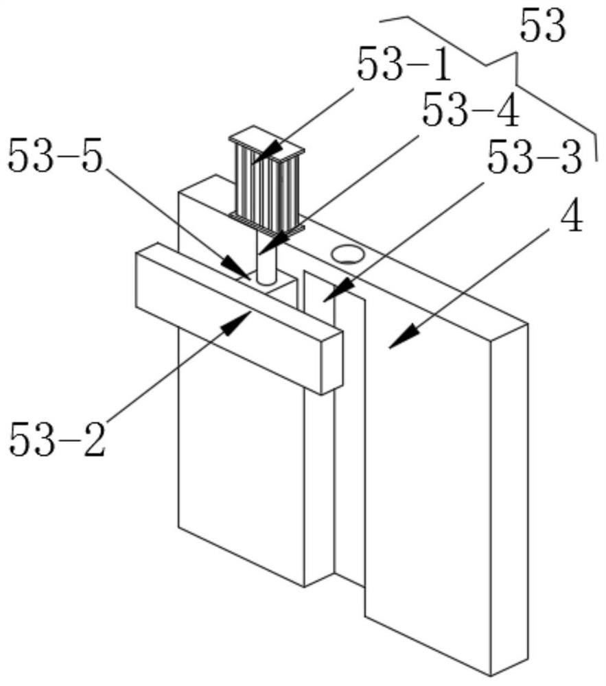 A lithium battery fixing frame with anti-high-strength vibration and its installation method