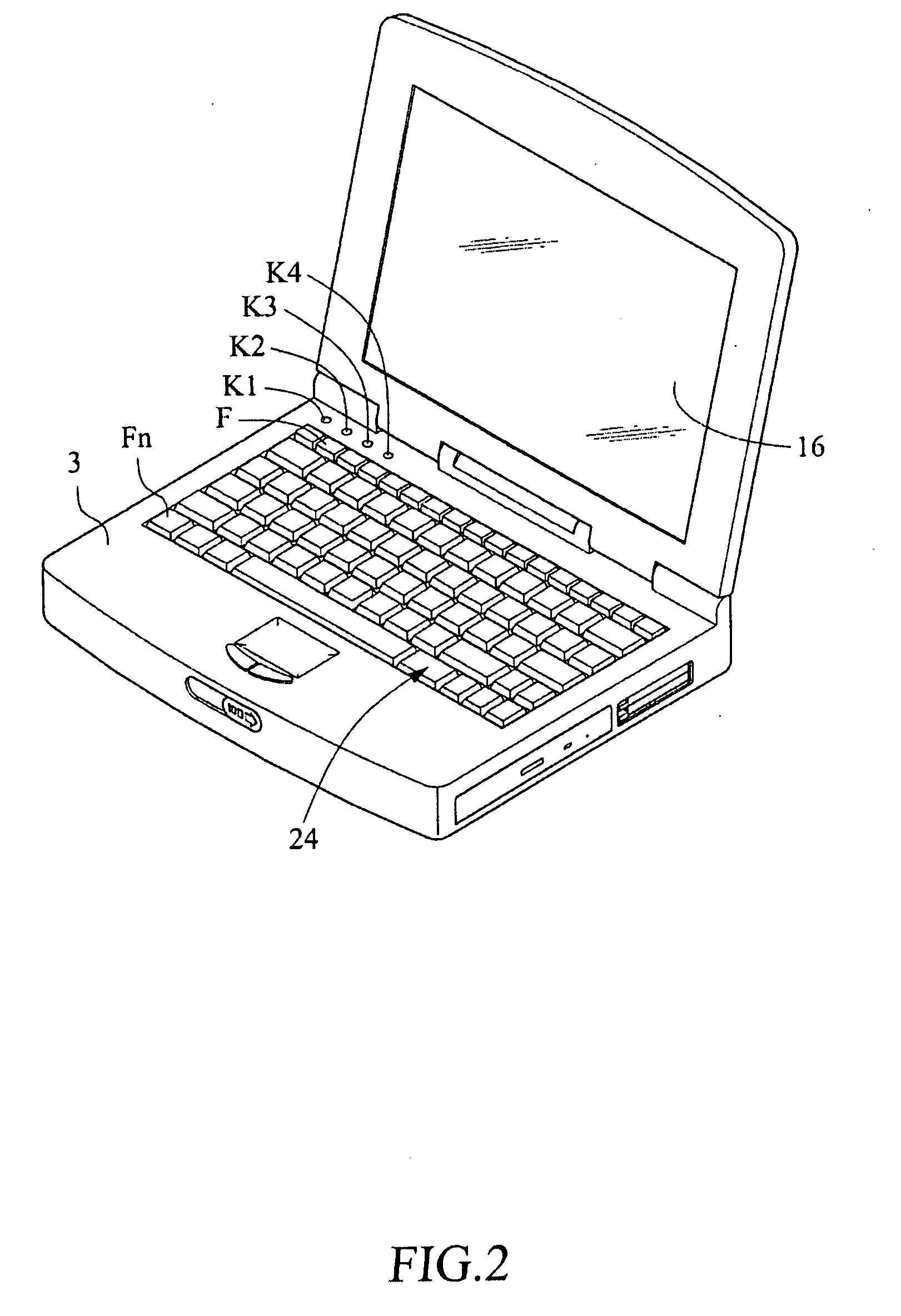 Method for executing target programs with compound quick keys