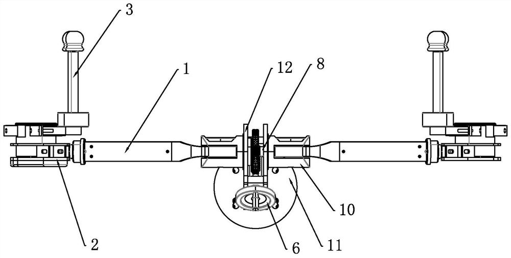 Gyroscope for stretching exercise, stretching fitness frame and stretching training device