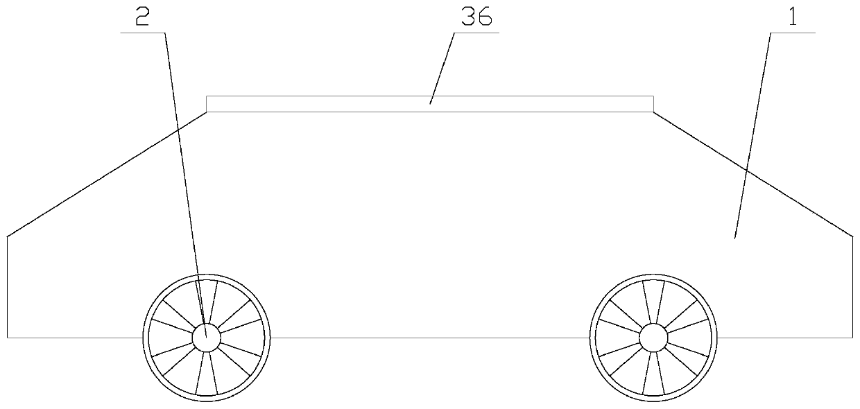 An intelligent new energy vehicle with expansion function that is convenient for rest