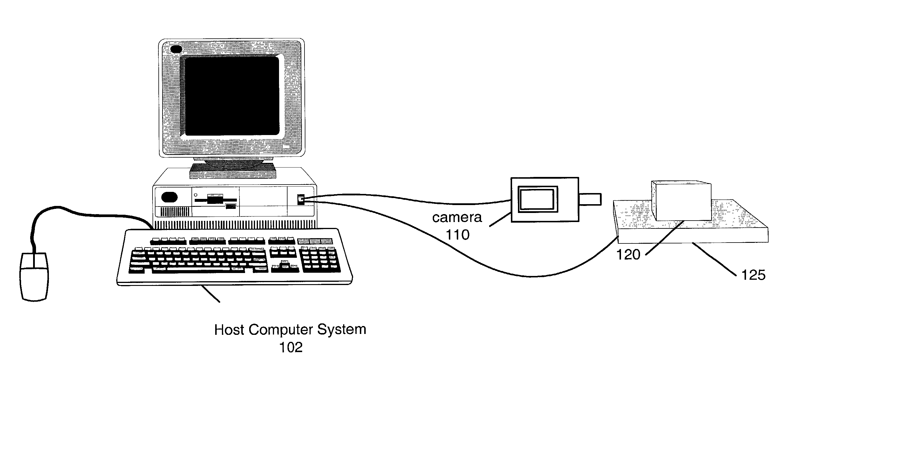 System and method for scanning a region using conformal mapping