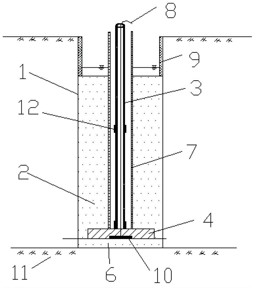 Sandy soil water-immersion testing method for loess collapsible deformation