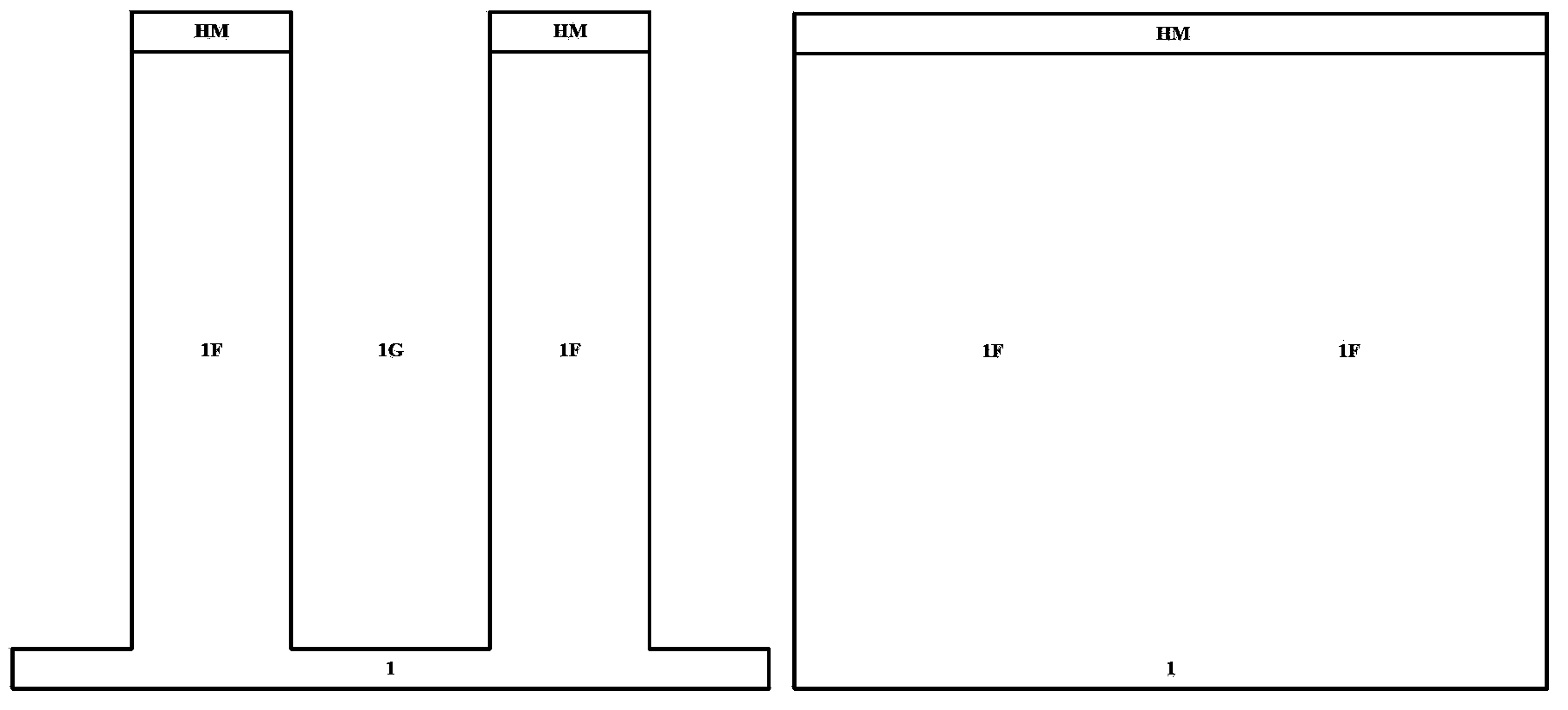 MOS transistor with stacked nanometer lines and manufacturing method of MOS transistor