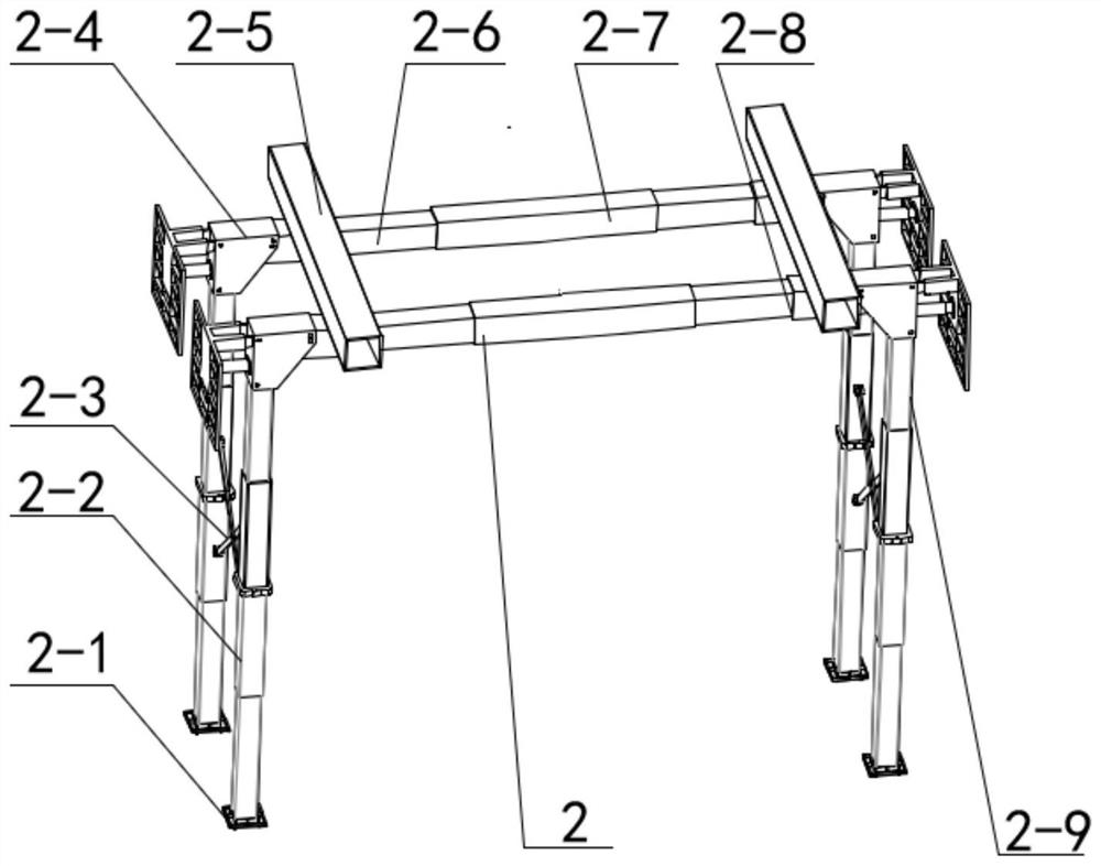 Crawler transportation type anchor support integrated equipment for coal mine tunnel