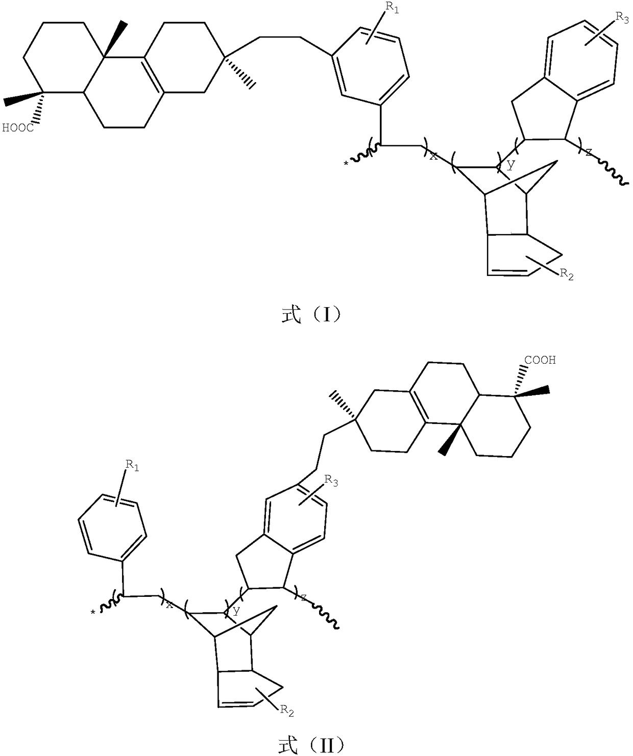 Rosin modified C9 petroleum resin as well as preparation method and application thereof