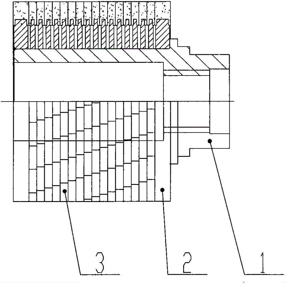 A kind of diamond grinding roller and its manufacturing method