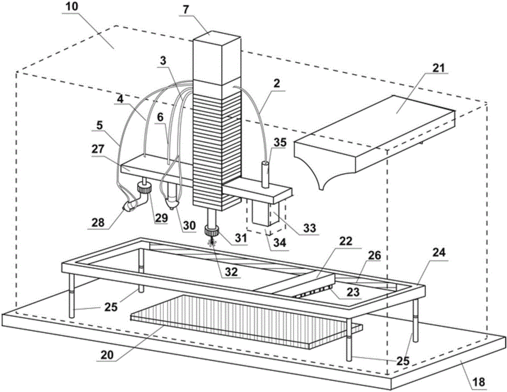 Laser additive manufacturing equipment and method of metal part