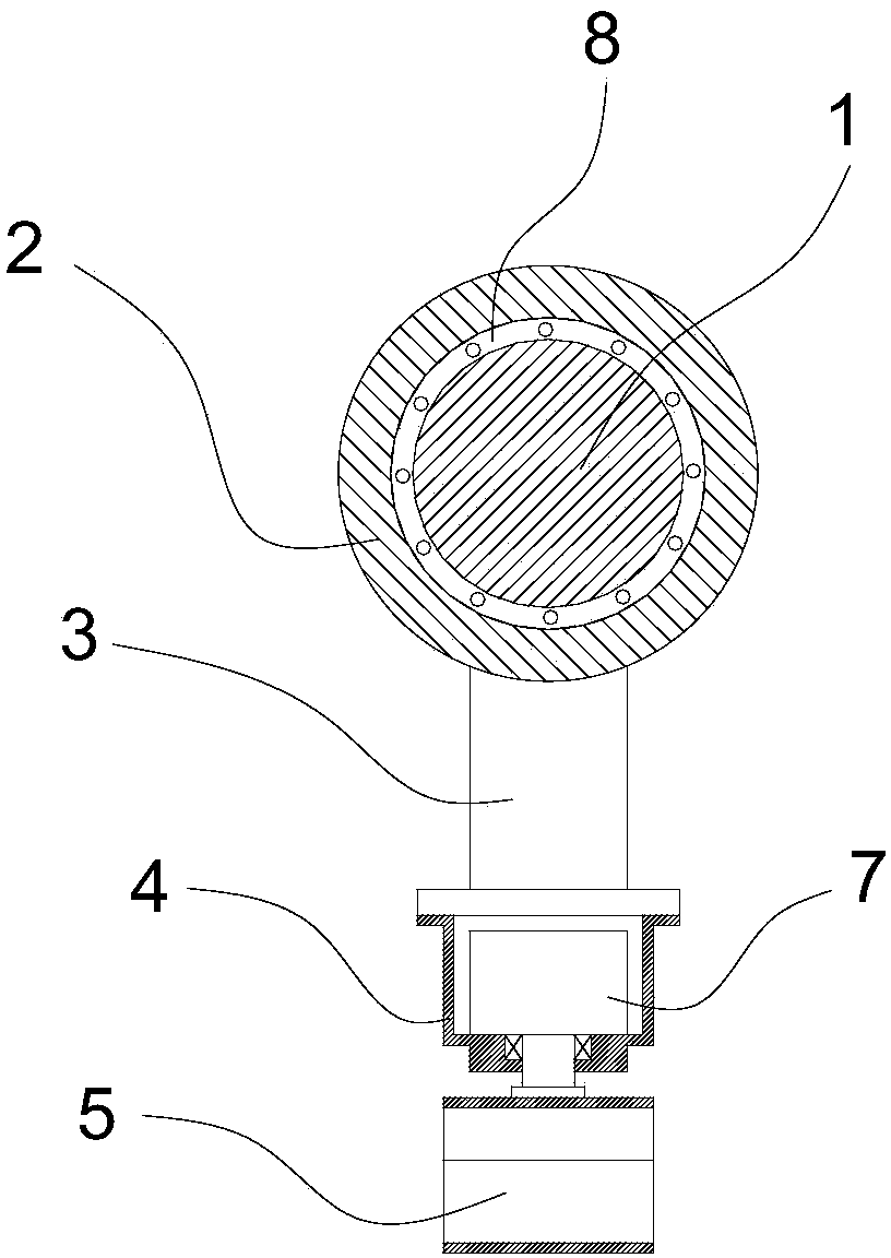 UAV 3D rotating camera installation device