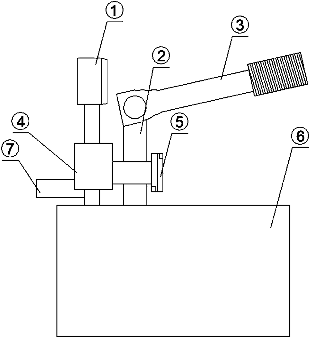 Air leakage detection device used for automobile connector