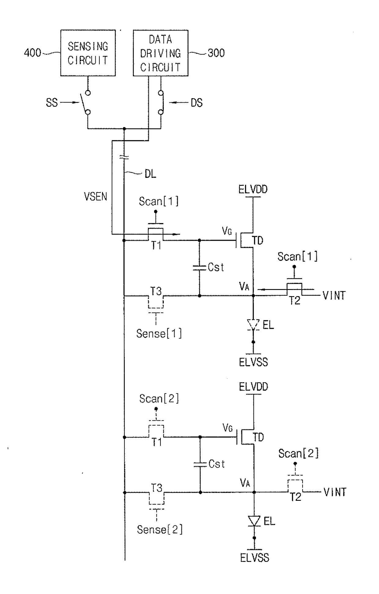 Gate driving circuit and organic light emitting display device having the same