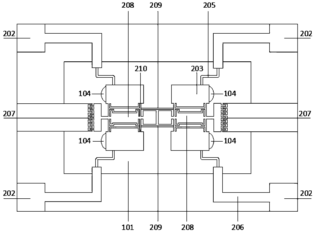 A kind of preparation method of resonant pressure sensor