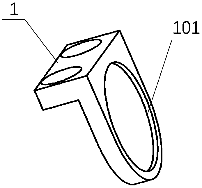 Output performance test method for stacked piezoelectric ceramic driver