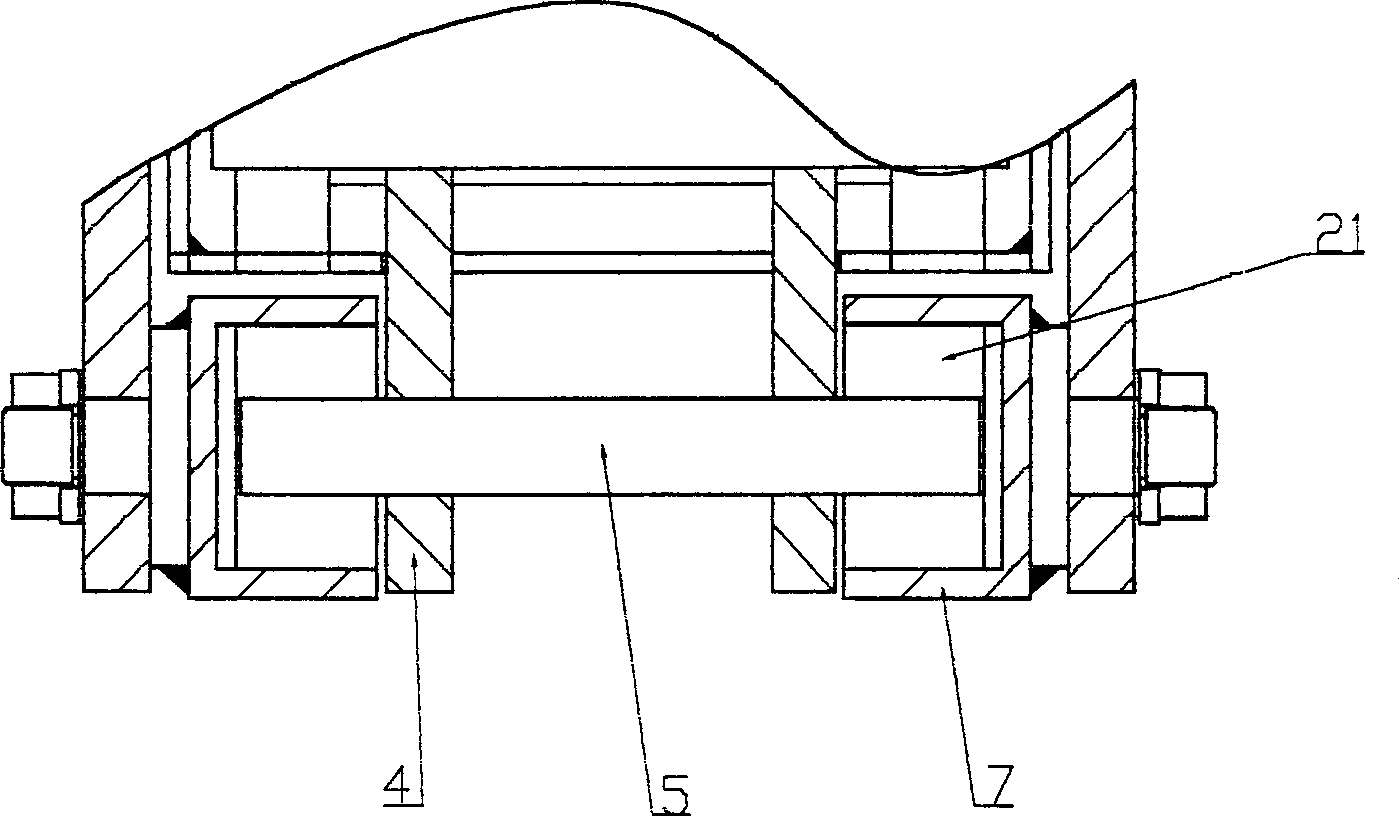 Passive direct loaded disk spring tension compensator