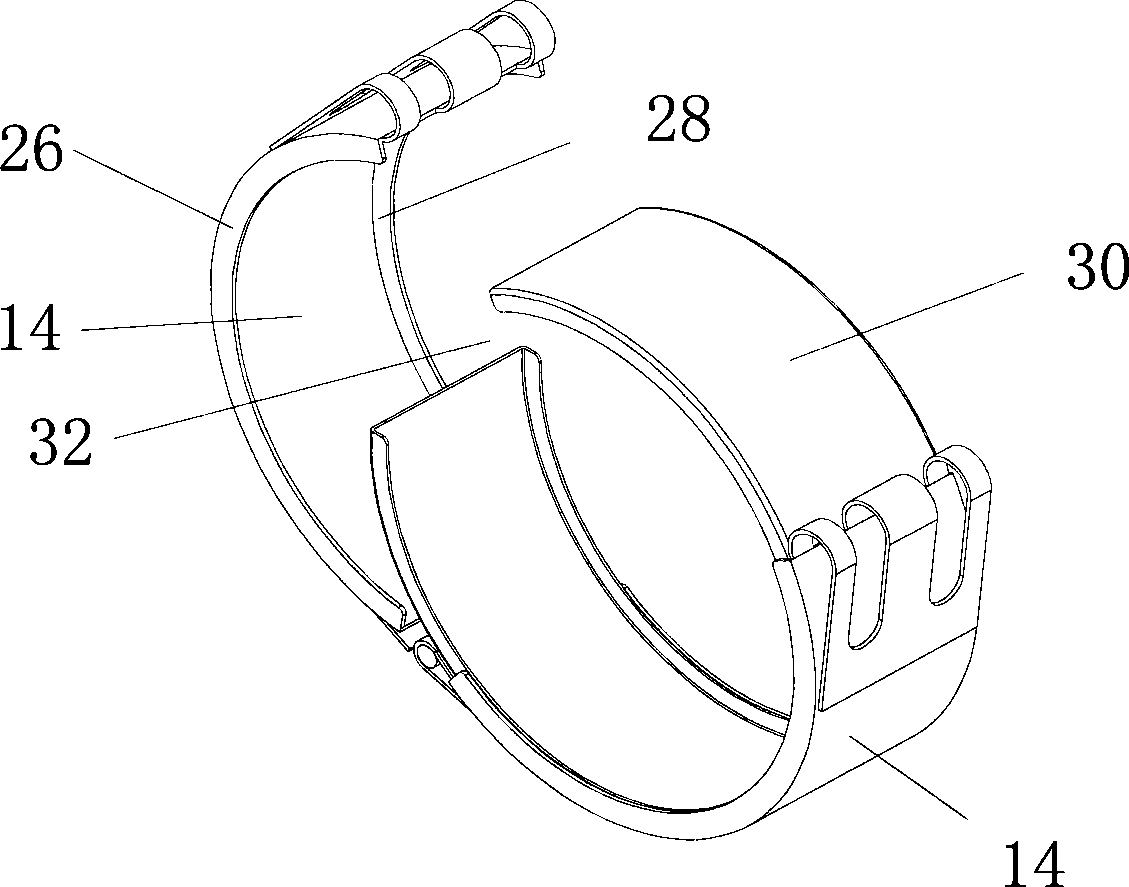 Damping and sealing tube joint